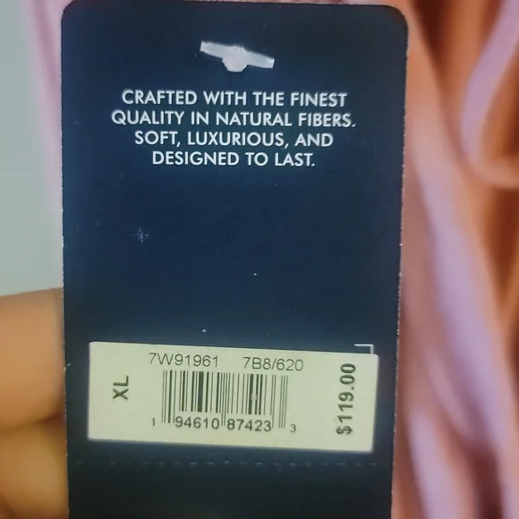 Lucky Brand Apricot Boho knit maxi dress size XL - Picture 6 of 12